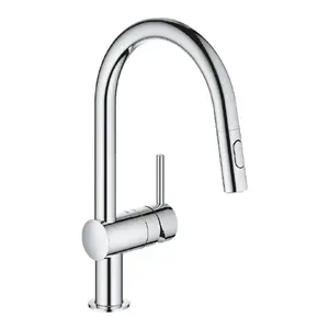 GROHE Minta virtuves jaucējkrāns 32321002, vienas sviras, hromēts