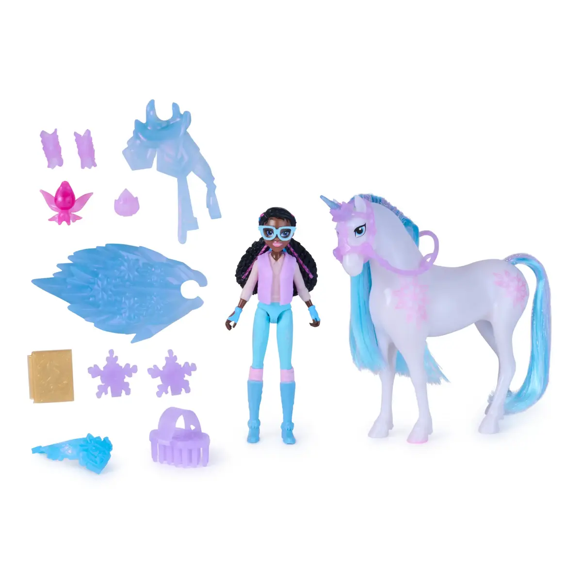 Игровой набор Unicorn Academy Glacier’s Gemstone Adventure с куклой Photo 2