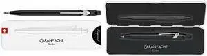 Caran d'Ache Fixpencil Mechanical Pencil, 3 mm Lead, Hexagonal Aluminium Body, Black
