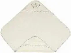Matex Maxiplus Birds Hooded Bath Towel 100x100 cm Ecru