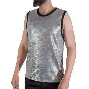 Футболка Macho Underwear Fine Glitter, размер L/XL, вискоза и полиамид