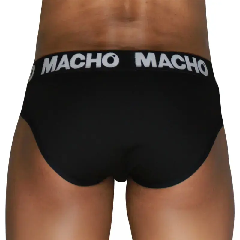 Мужские плавки Macho MCH007 Classic Slip черные XL Photo 3