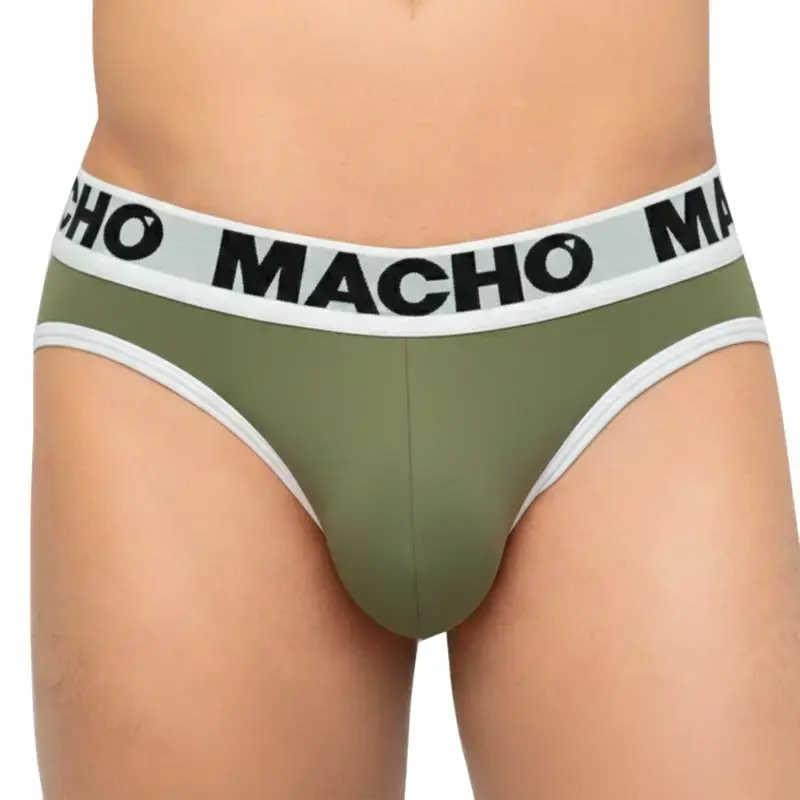 Мужские плавки Macho Underwear MCH013 Military Green Photo 2