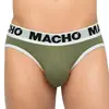 Мужские плавки Macho Underwear MCH013 Military Green Photo 2