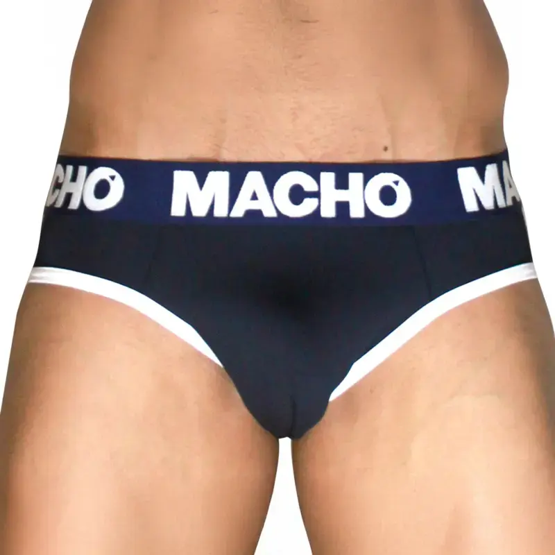 Мужские плавки Macho Underwear MCH008 Classic - темно-синие Photo 2