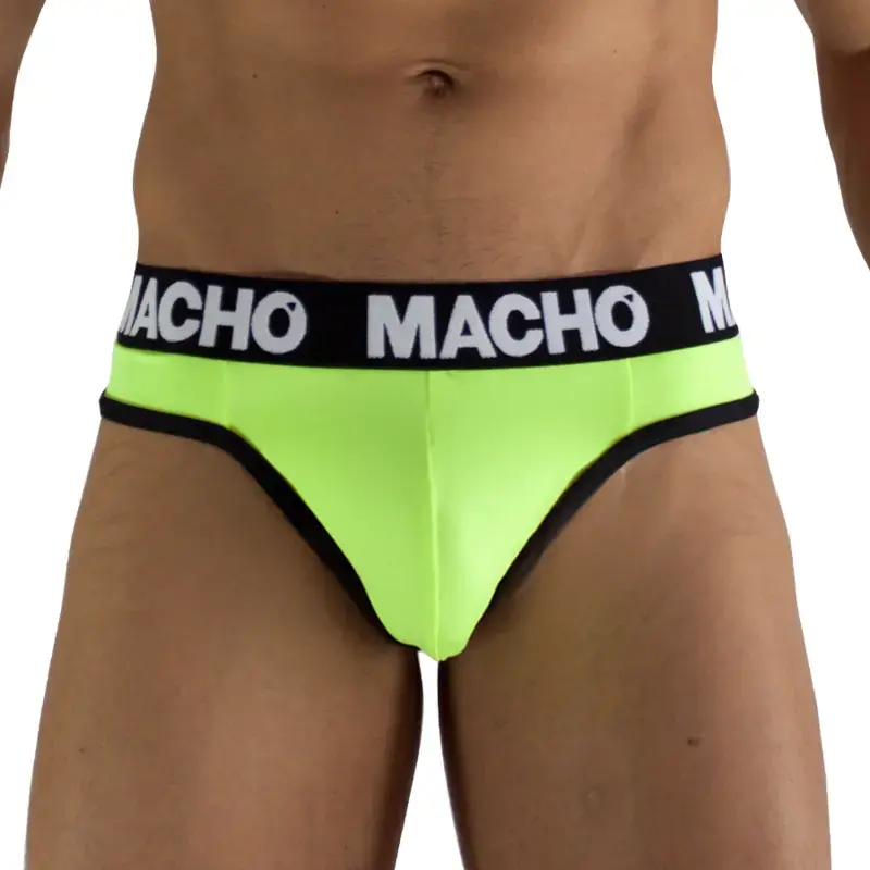 Стринги Macho MTG001 - флуоресцентный желтый, размер XL Photo 2