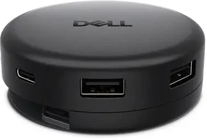Многопортовый адаптер Dell DA326 7-в-1 USB-C с поддержкой 2.5GbE Ethernet и 100 Вт Power Delivery