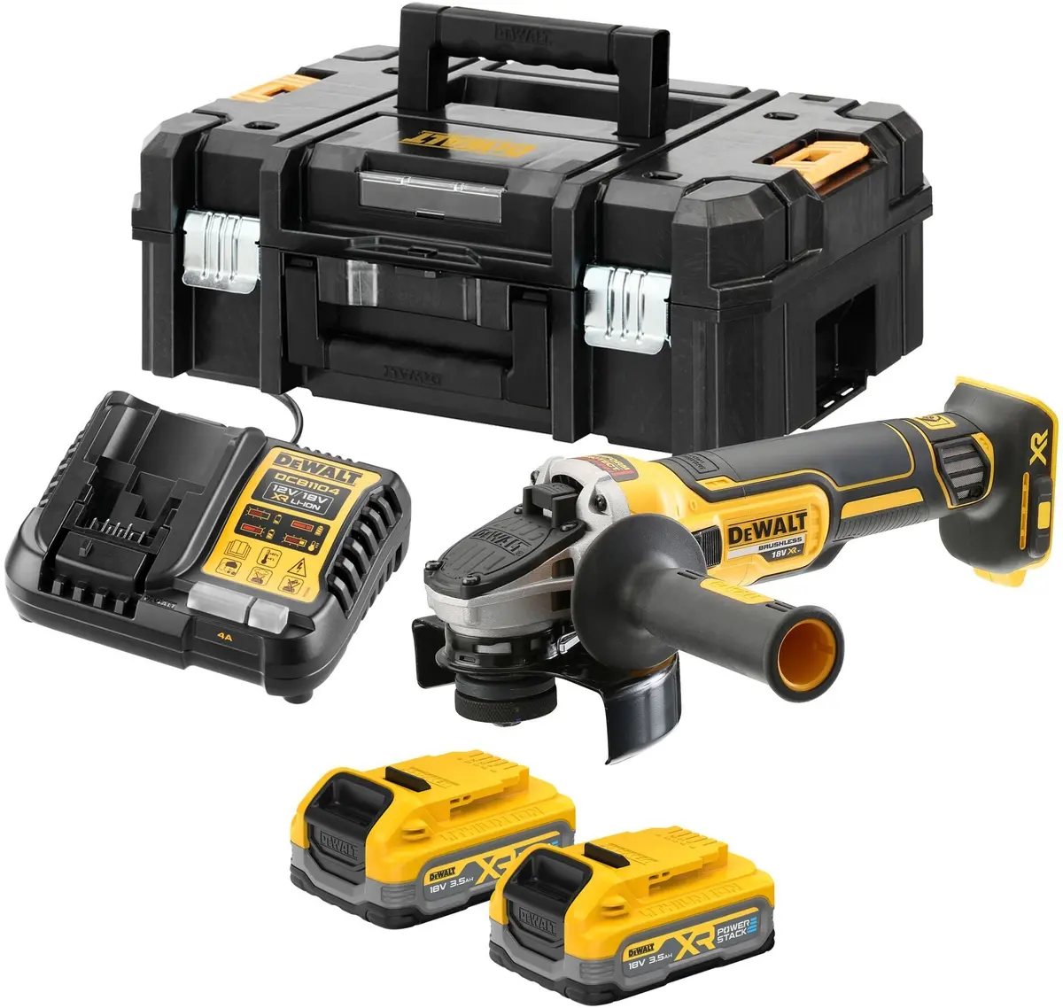 DeWalt DCG405S2T-QW akumulatora leņķa slīpmašīna, DCG405S2T-QW