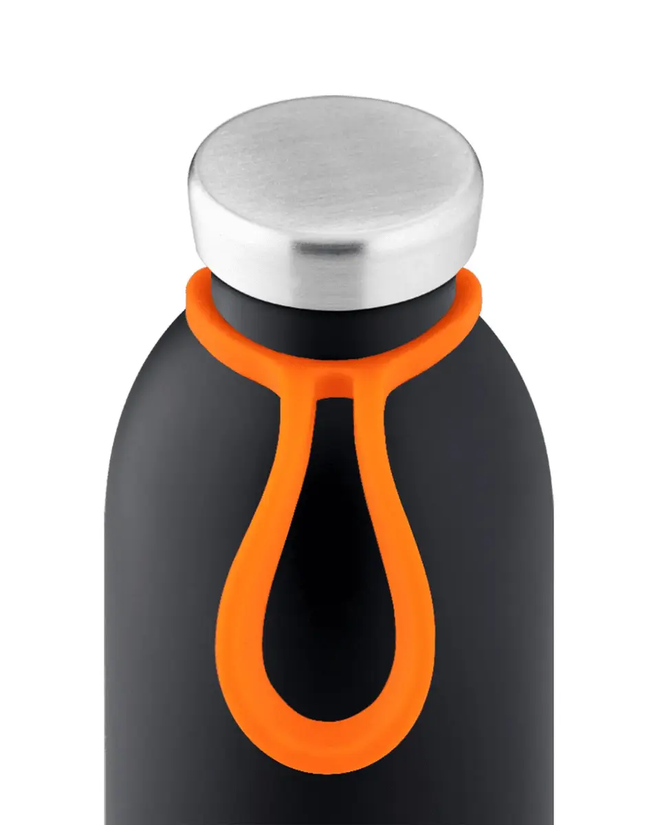 24Bottles 437 Silicone Bottle Tie - Orange Photo 3