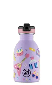 24Bottles Music Friends Daily usage 250 ml Silicone, Stainless steel Purple