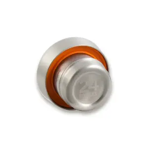 24Bottles Clima lid bottle/decanter stopper Orange, Stainless steel