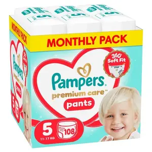 Подгузники-трусики Pampers Pants, размер 5, 11-17 кг, 108 шт.