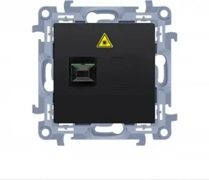 Kontakt-Simon Simon 10 CGS1.01/49 Single Fiber Optic Socket SC/APC Matte Black