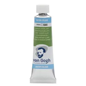 Talens Van Gogh ūdens bāzes krāsa, zaļa, 10 ml tūbiņa