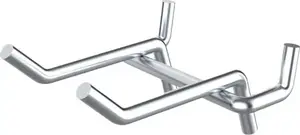 Двойной стальной крюк MILWAUKEE PACKOUT для панелей ToolGuard, комплект 12 шт.