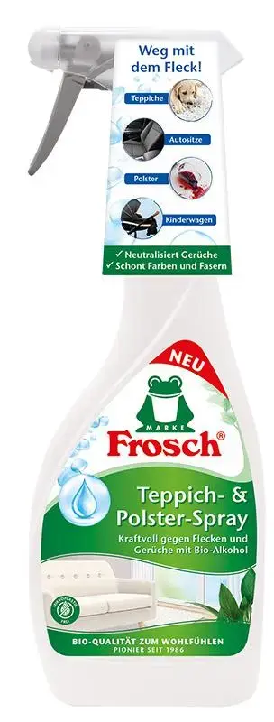 Средство для чистки ковров и обивки Frosch 0.5 л Photo 2