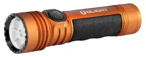Olight Seeker 4 Pro LED Flashlight, 4600 Lumens, 260m Beam Distance, USB-C Rechargeable, Orange