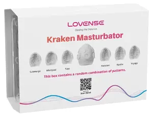 Lovense Kraken 6-Pack Disposable Masturbator Sleeves with Textured Interior