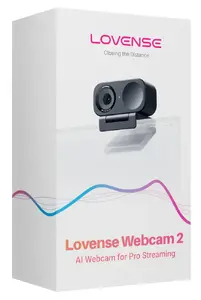 Веб-камера Lovense Webcam 2 4K Ultra HD с HDR и функцией автоматического кадрирования