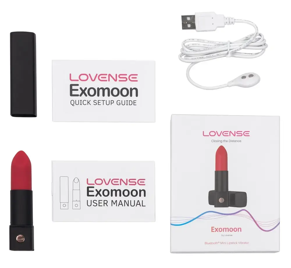 Вибратор Lovense Exomoon в форме помады Photo 7