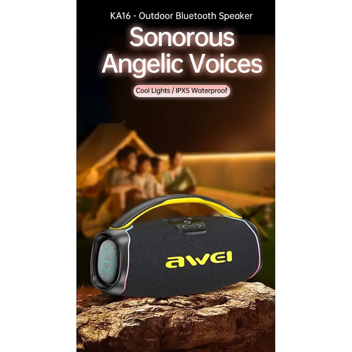 Awei KA16 Portable Bluetooth Speaker 60W Photo 4