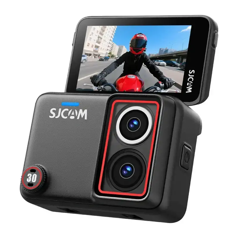 SJCam SJ30 divu objektīvu 8K darbības