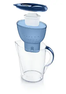 BRITA Marella manuālā ūdens filtra krūze 2.4 L, zila