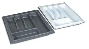 REJS Tray Drawer for 500mm Cabinet, Grey