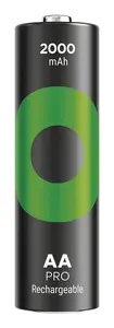 GP Batteries ReCyko Pro AA uzlādējams akumulators 2000 mAh 1.2 V NiMH, 4 gab.