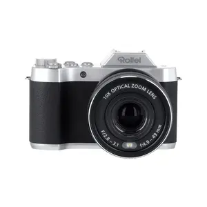 Беззеркальная камера Rollei Powerflex 10x Retro 64 Мп CMOS 4K Ultra HD черная
