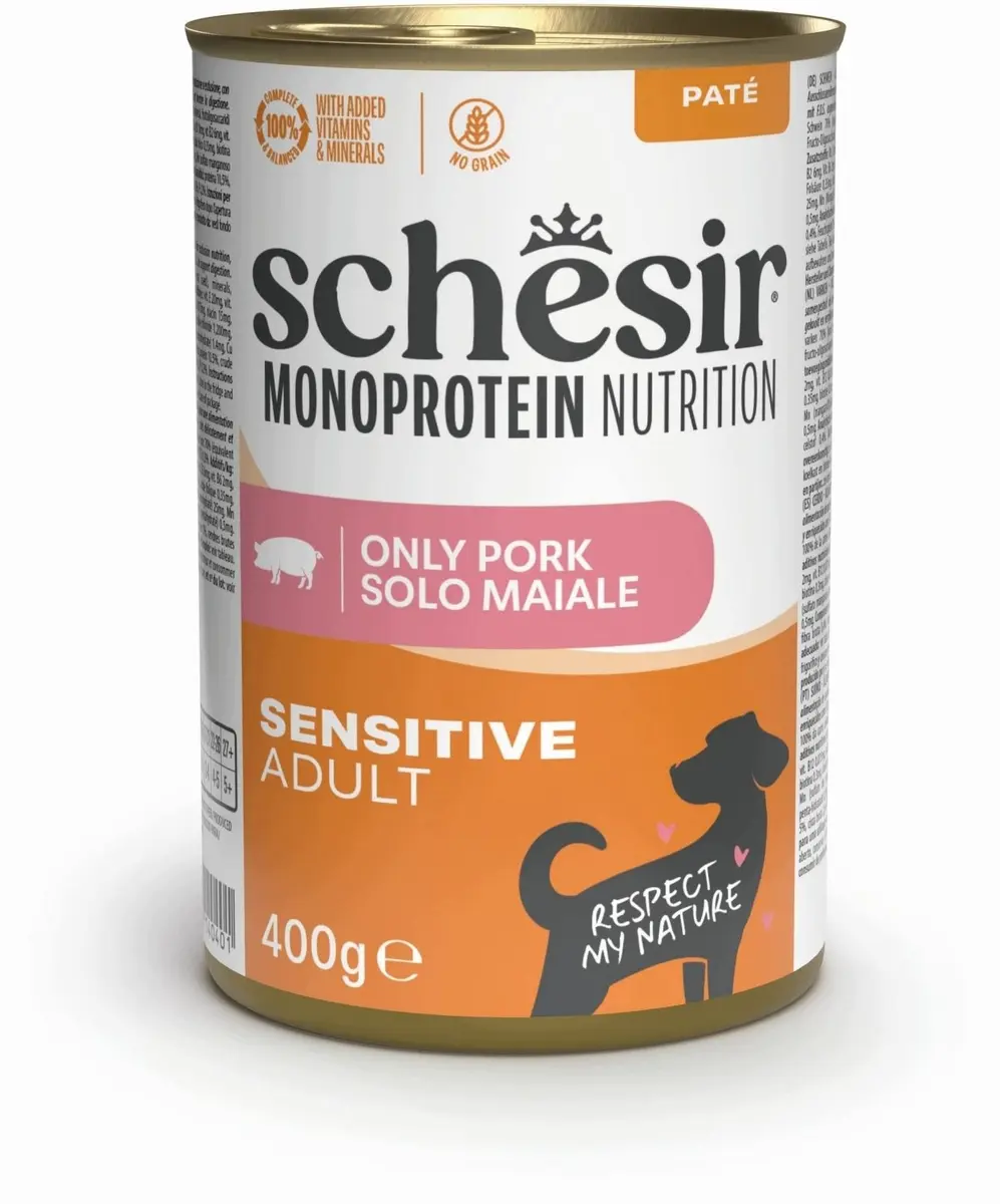 Schesir Monoprotein Sensitive mitrā suņu barība