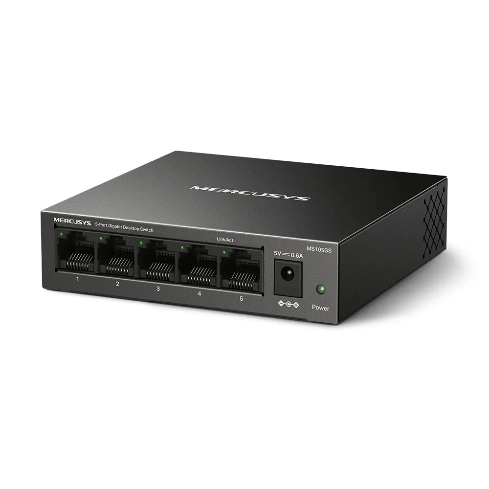 Коммутатор Mercusys MS105GS 5-портовый Gigabit Photo 4