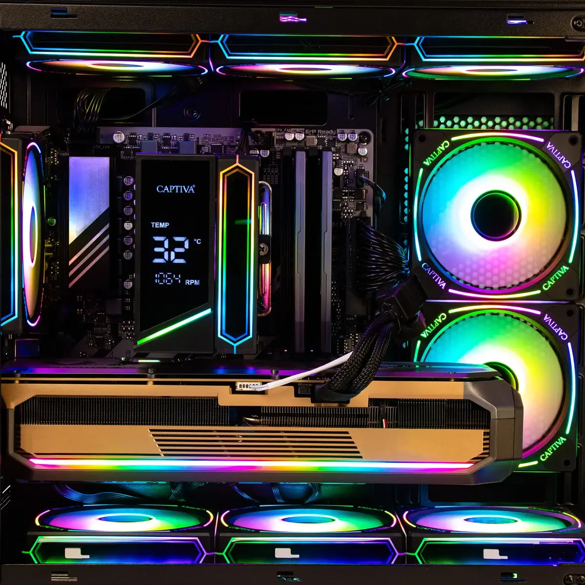 Captiva Highend Gaming R10-2568 Desktop PC Photo 3