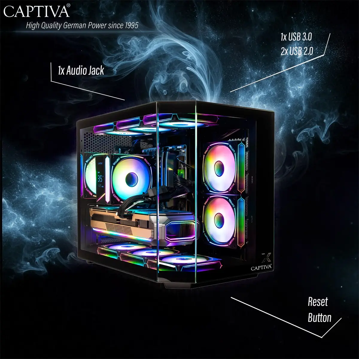Captiva Highend Gaming R10-2568 Desktop PC Photo 5