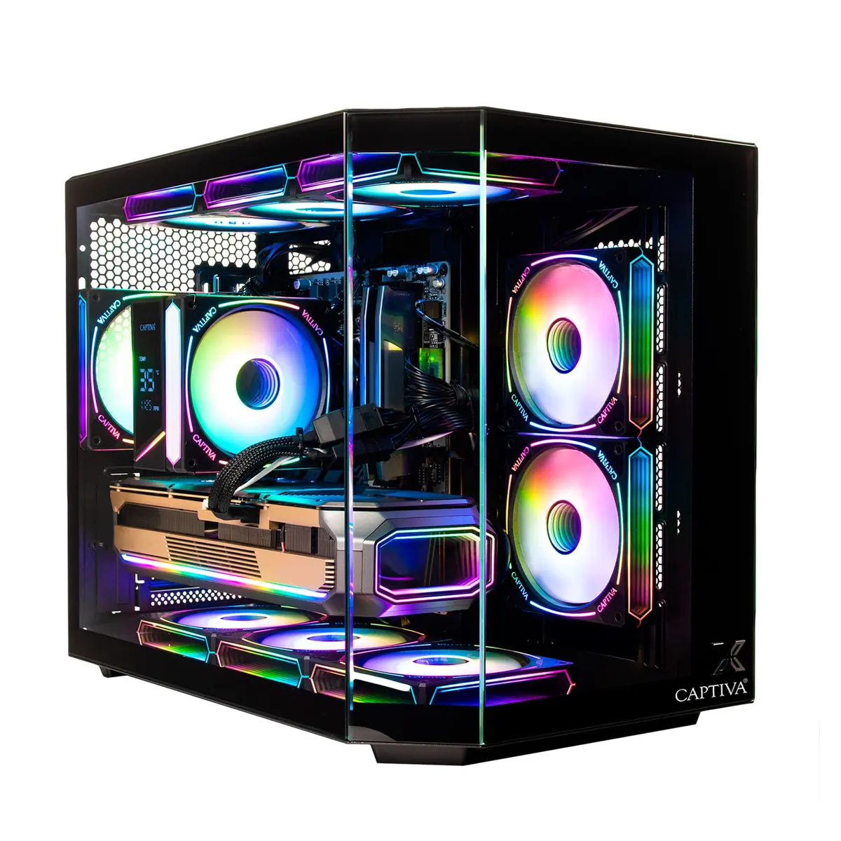 Captiva galda dators ar AMD Ryzen