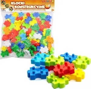 Trifox Construction Blocks Puzzle Set 130 Pieces