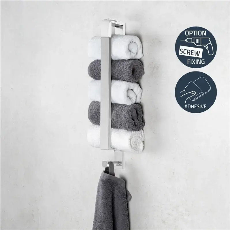 RIDDER Towel Holder - Chrome Finish Photo 2