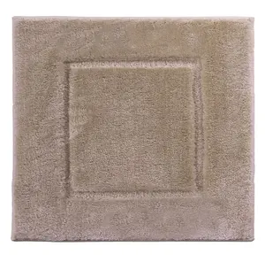 RIDDER Bathroom Floor Mat, 50 cm x 50 cm, Sand