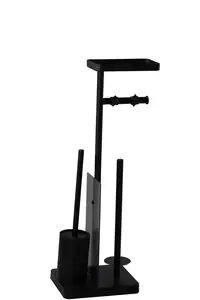 RIDDER Darwin Toilet Brush Set, Black