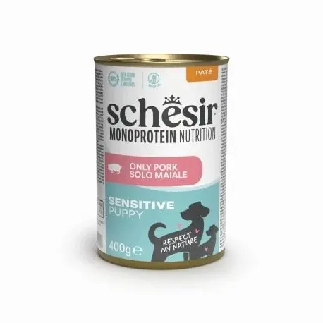 Schesir Monoprotein Sensitive Puppy mitrā suņu