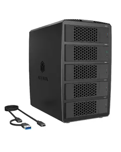 ICY BOX Heart RAID 3705 Desktop RAID System for 5x 2.5/3.5-inch SATA HDD/SSD