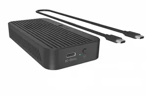 ICY BOX IB-1980M-80G Diamond Case M.2 NVMe SSD Enclosure with Thunderbolt 5 Interface