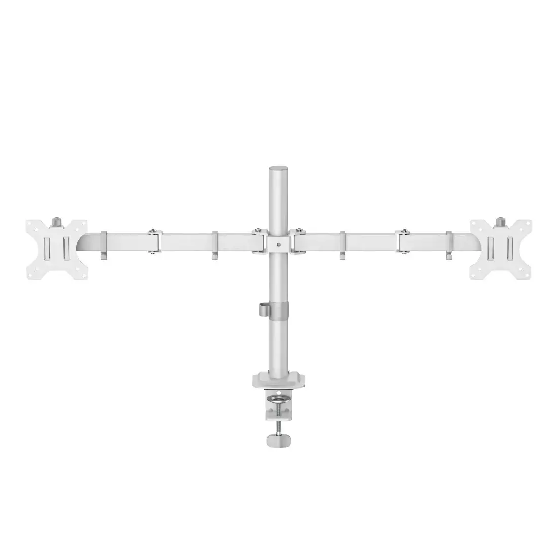 Hama Dual Monitor Mount 13"-35" Height-Adjustable White Photo 2