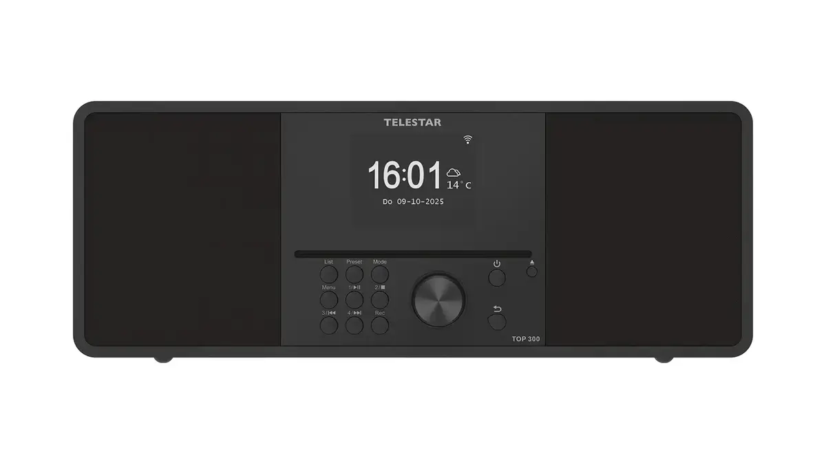 Telestar TOP 300 interneta radio ar DAB+ un FM Photo 4
