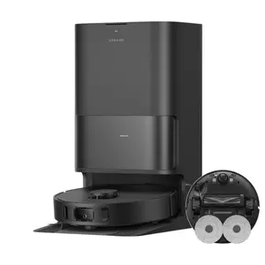 Робот-пылесос Dreame D30 Ultra белый с влажной уборкой, мешком для пыли 3.2 л, аккумулятором 5200 мАч, автономностью 230 мин и базовой станцией