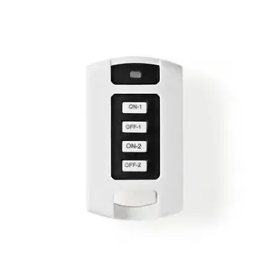 Nedis RFRC220WT Universal RF Wireless Remote Control with 4 Buttons and 2 Channels