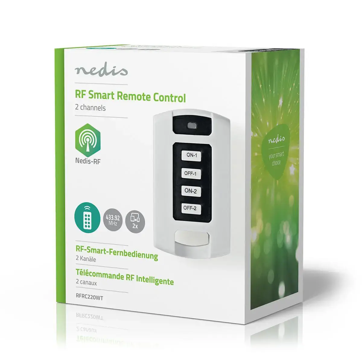 Nedis RFRC220WT Universal RF Wireless Remote Control Photo 5
