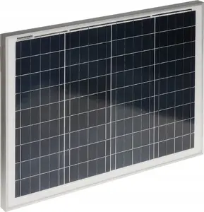 JustSolar SP-50-AF stingrais saules panelis 50W alumīnija rāmī