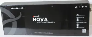 SALE OUT. Arozzi Nova 49" VA, 165Hz - White | Arozzi Nova | 49 " | VA | 32:9 | 165 Hz | 4 ms | 5120 x 1440 pixels | 350 cd/m² | HDMI ports quantity 2 | White | Warranty 24 month(s) | DAMAGED PACKAGING, USED, SCRATCHED BODY AND AC-ADAPTER