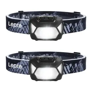 Набор налобных фонарей Lepro 320015-2, 200 люмен, 2 штуки